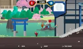 Скриншот 4 игры KungFu Kickball