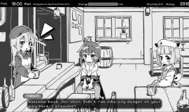 Скриншот 4 игры Living With Sister: Monochrome Fantasy