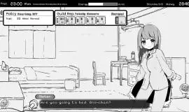 Скриншот 3 игры Living With Sister: Monochrome Fantasy
