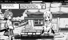 Скриншот 2 игры Living With Sister: Monochrome Fantasy