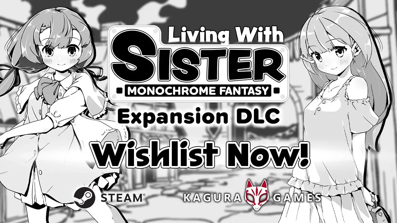 Living With Sister: Monochrome Fantasy - скриншот