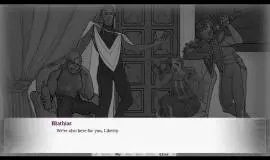 Скриншот 3 игры Love the Guard, Be the King - A Visual Novel