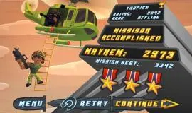 Скриншот 1 игры Major Mayhem