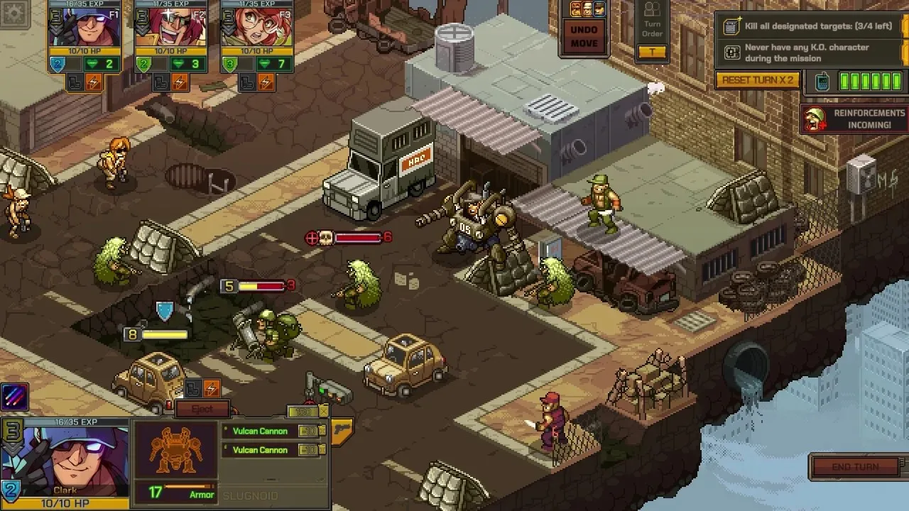 Metal Slug Tactics - скриншот
