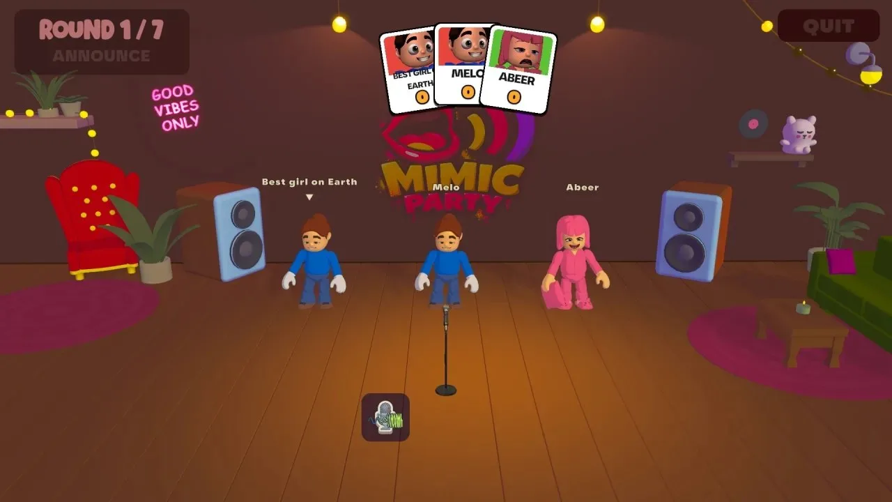 Mimic Party - скриншот