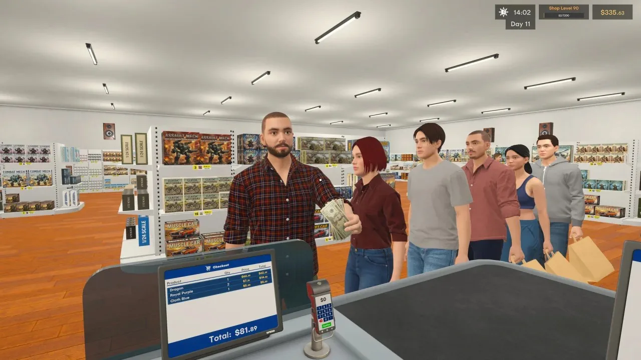 Model Kit Shop Simulator - скриншот