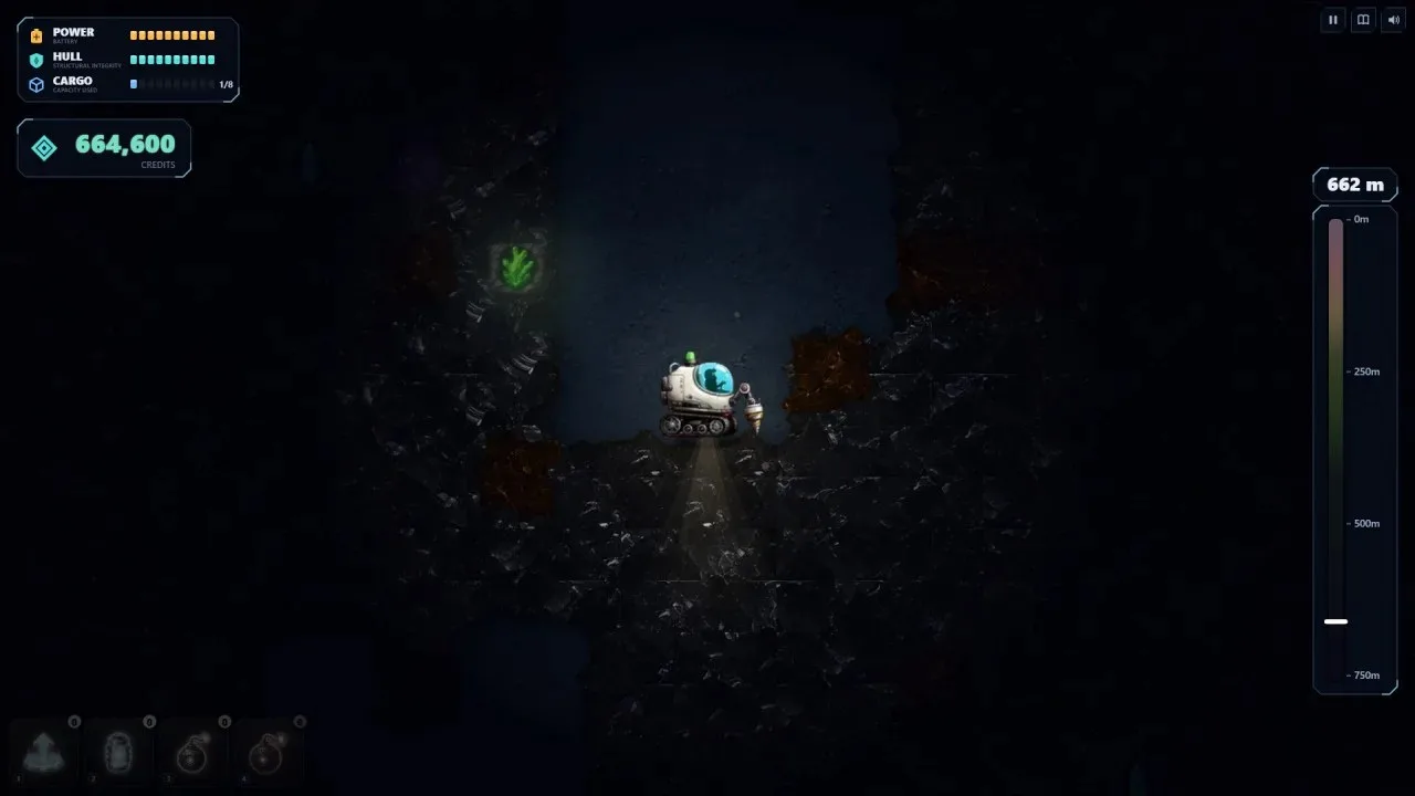Moon Miner - скриншот