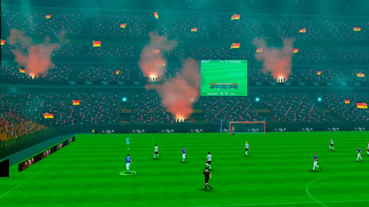 Motion Soccer PRO по сети - скриншот