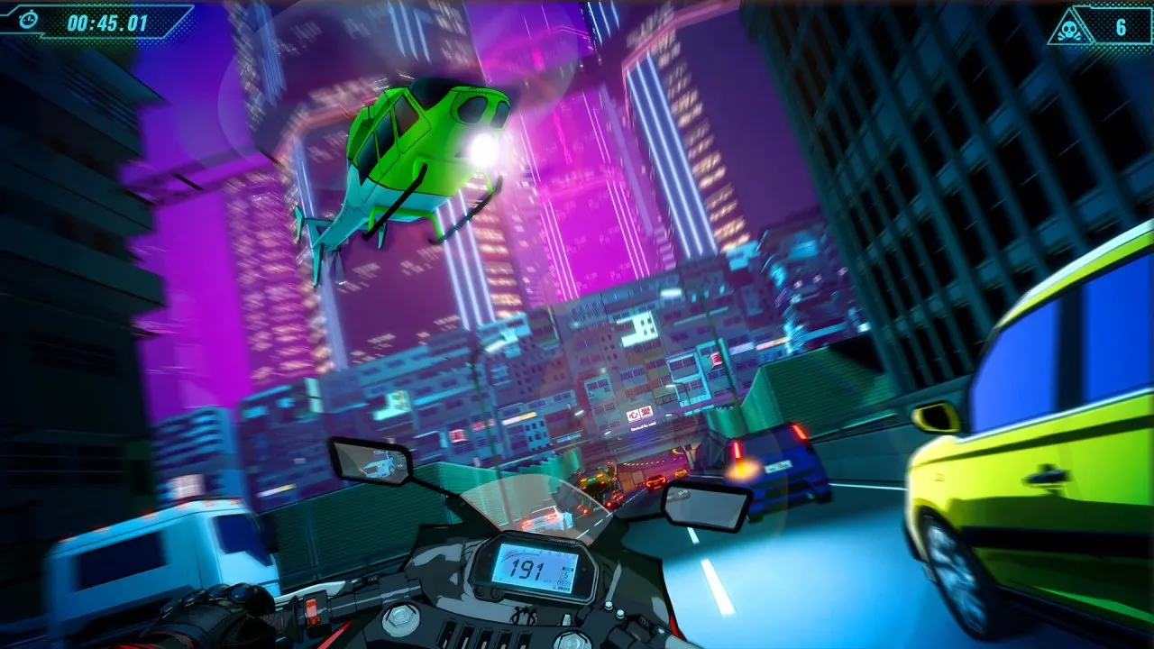 Moto Rush Reborn - скриншот