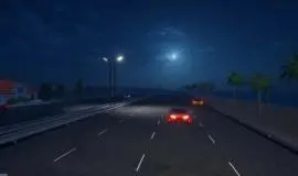 Скриншот 4 игры Motorcycle Night Ride