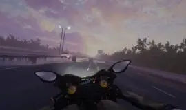 Скриншот 1 игры Motorcycle Night Ride