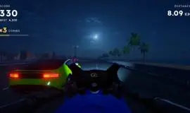 Скриншот 2 игры Motorcycle Night Ride
