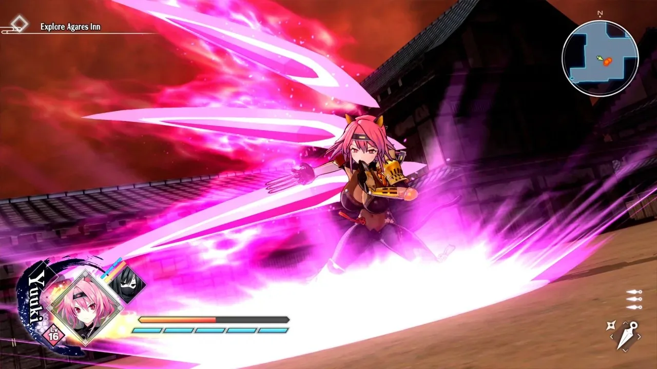 Neptunia x SENRAN KAGURA: Ninja Wars - скриншот