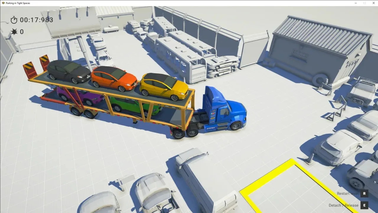 Parking in Tight Spaces - скриншот
