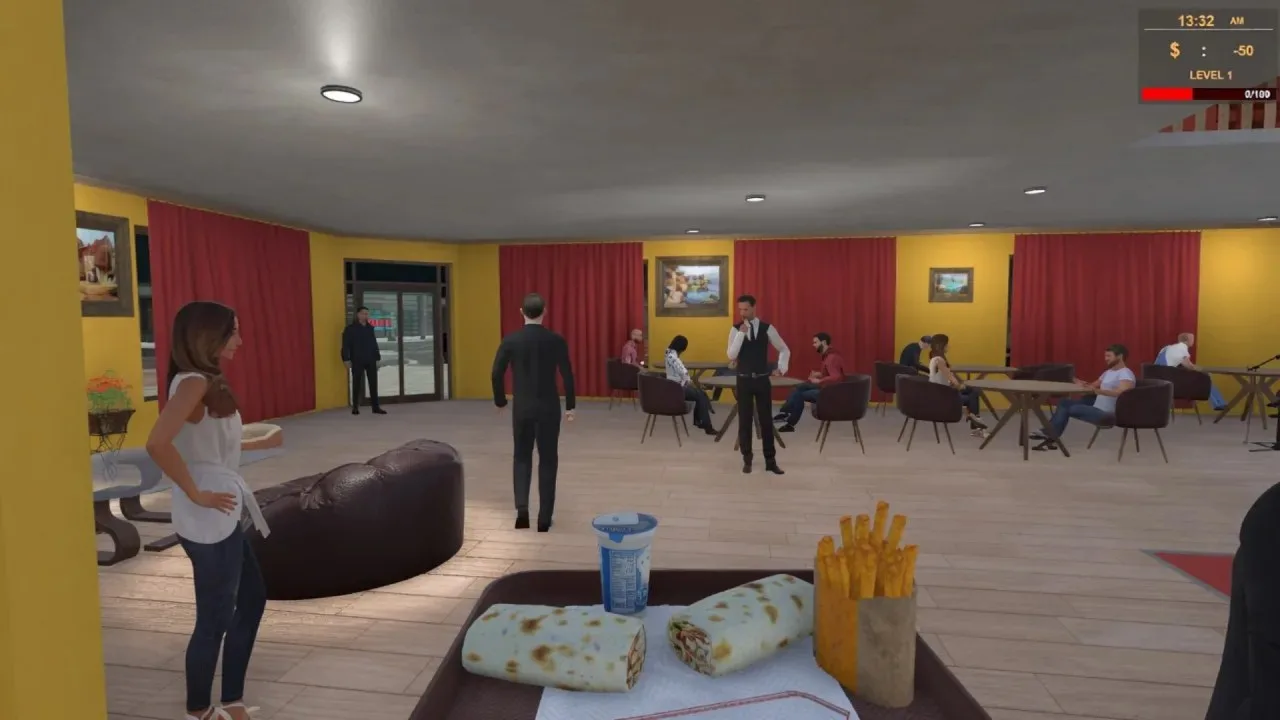 Pizza Shop Simulator - скриншот