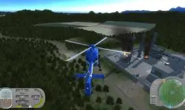 Скриншот 5 игры Police Helicopter Simulator