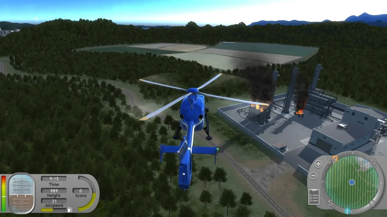 Police Helicopter Simulator - скриншот