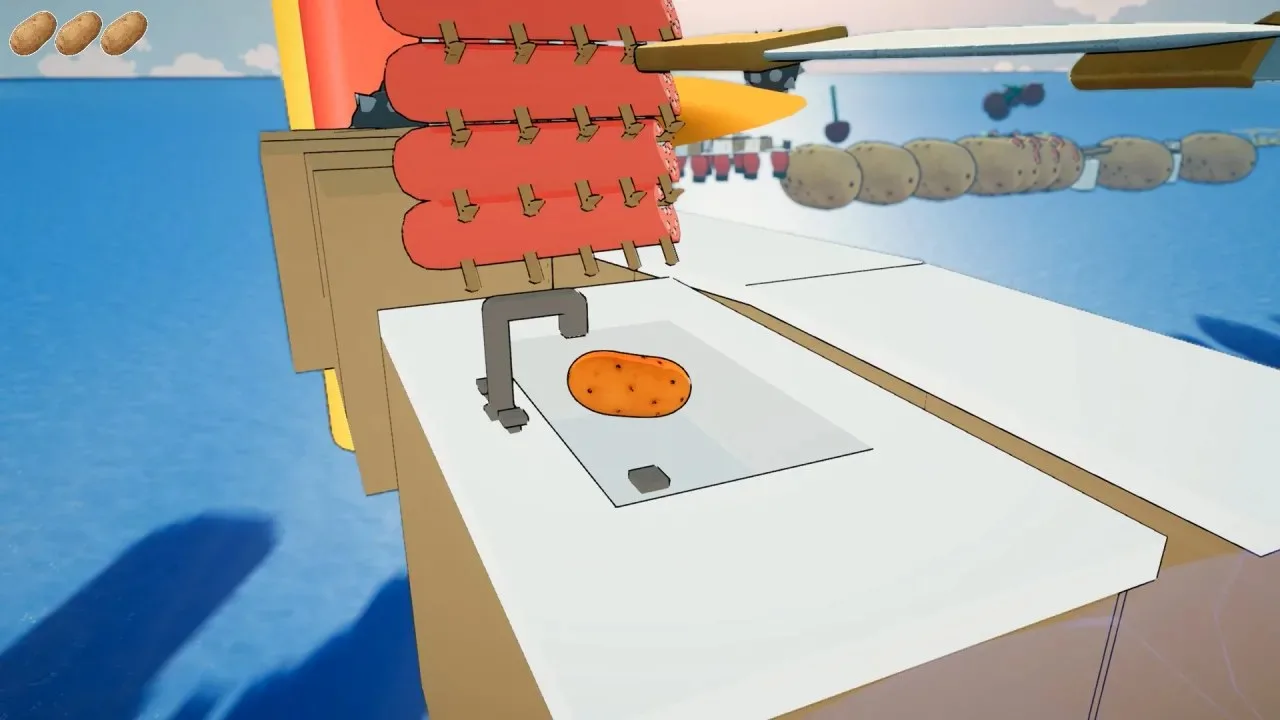 Potato Simulato: Together Co-op - скриншот