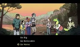 Скриншот 1 игры Raptor Boyfriend: A High School Romance