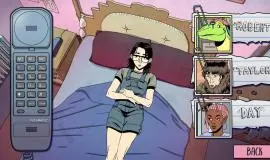 Скриншот 3 игры Raptor Boyfriend: A High School Romance