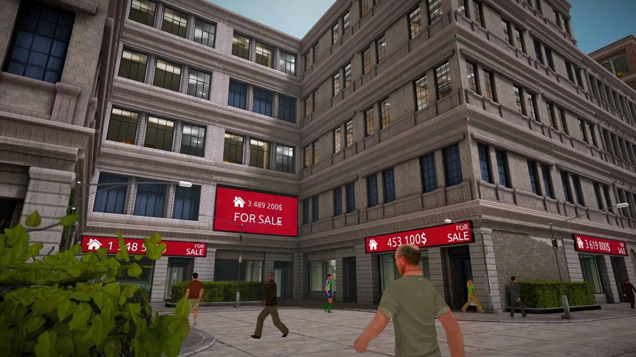 REAL ESTATE Simulator - FROM BUM TO MILLIONAIRE - скриншот