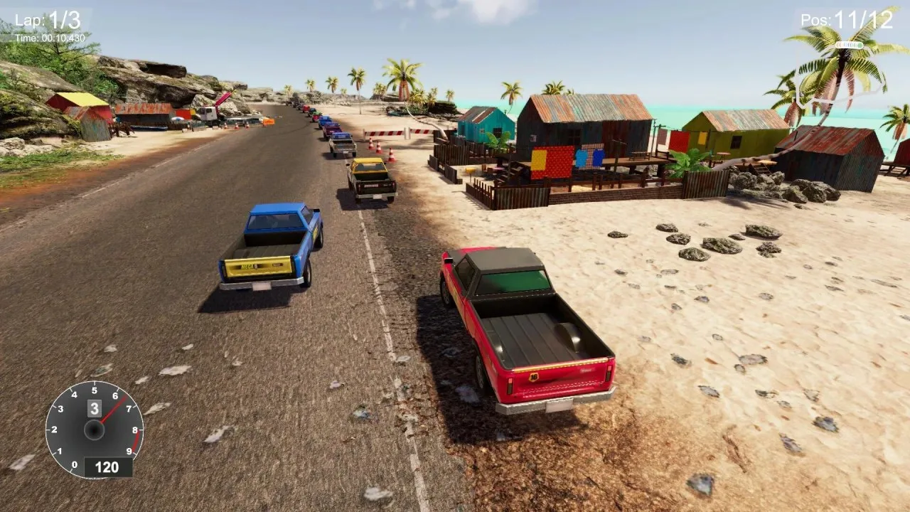 Rival Roads Car Racing - скриншот