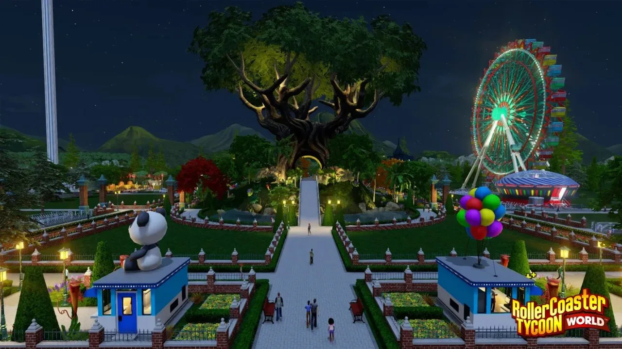 RollerCoaster Tycoon World - скриншот