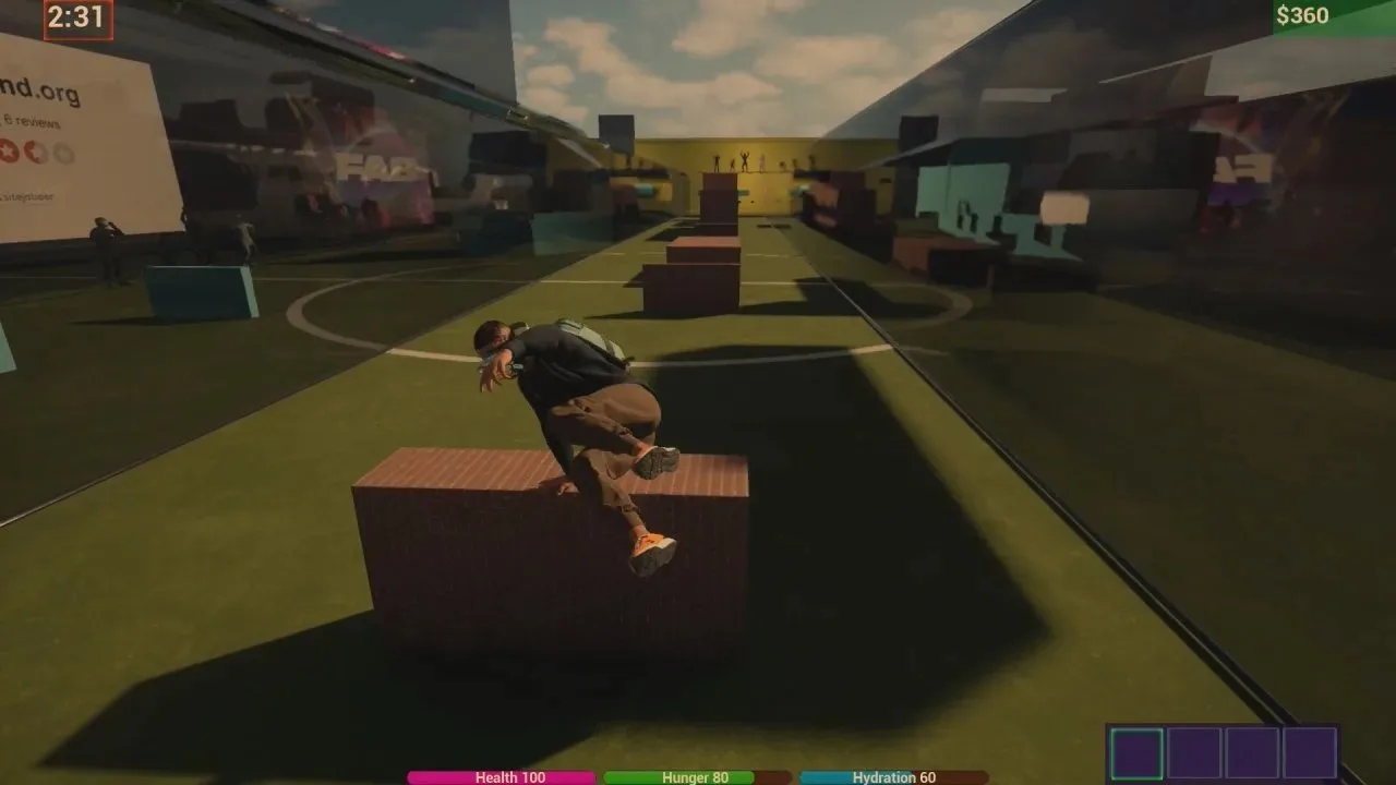 Run-Sprint-Parkour! - скриншот