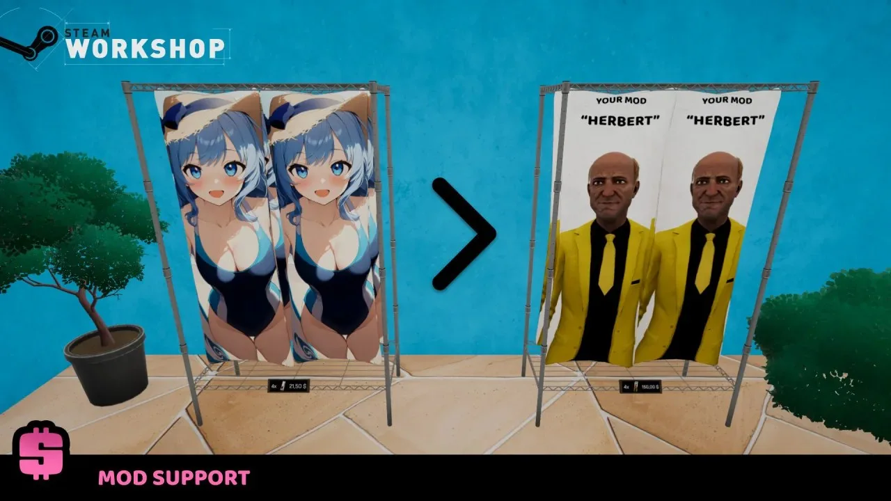 Shop Simulator: Waifu Pillows - скриншот