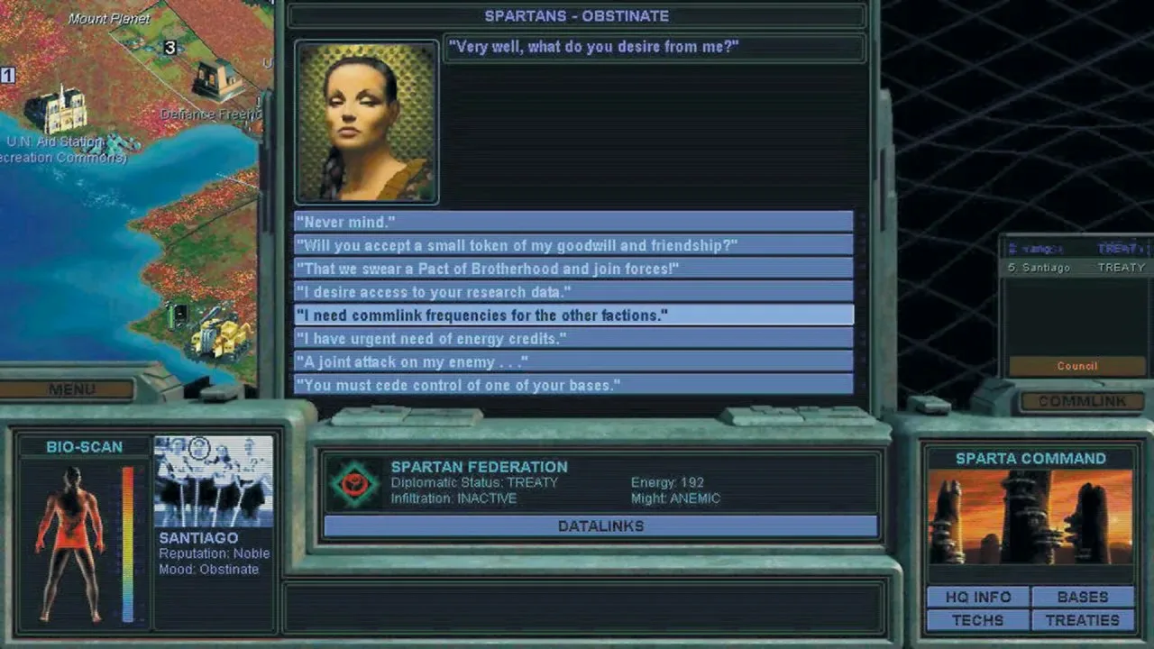 Sid Meier's Alpha Centauri - скриншот