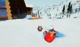 Скриншот 1 игры Sledding game