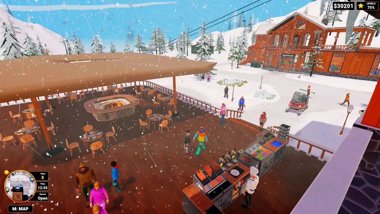 Snow Resort Simulator - скриншот