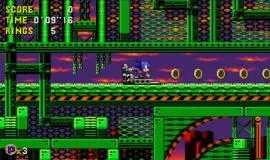 Скриншот 4 игры Sonic CD