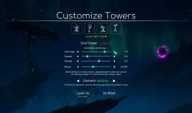 Скриншот 1 игры Space Nature Attack Tower Defense