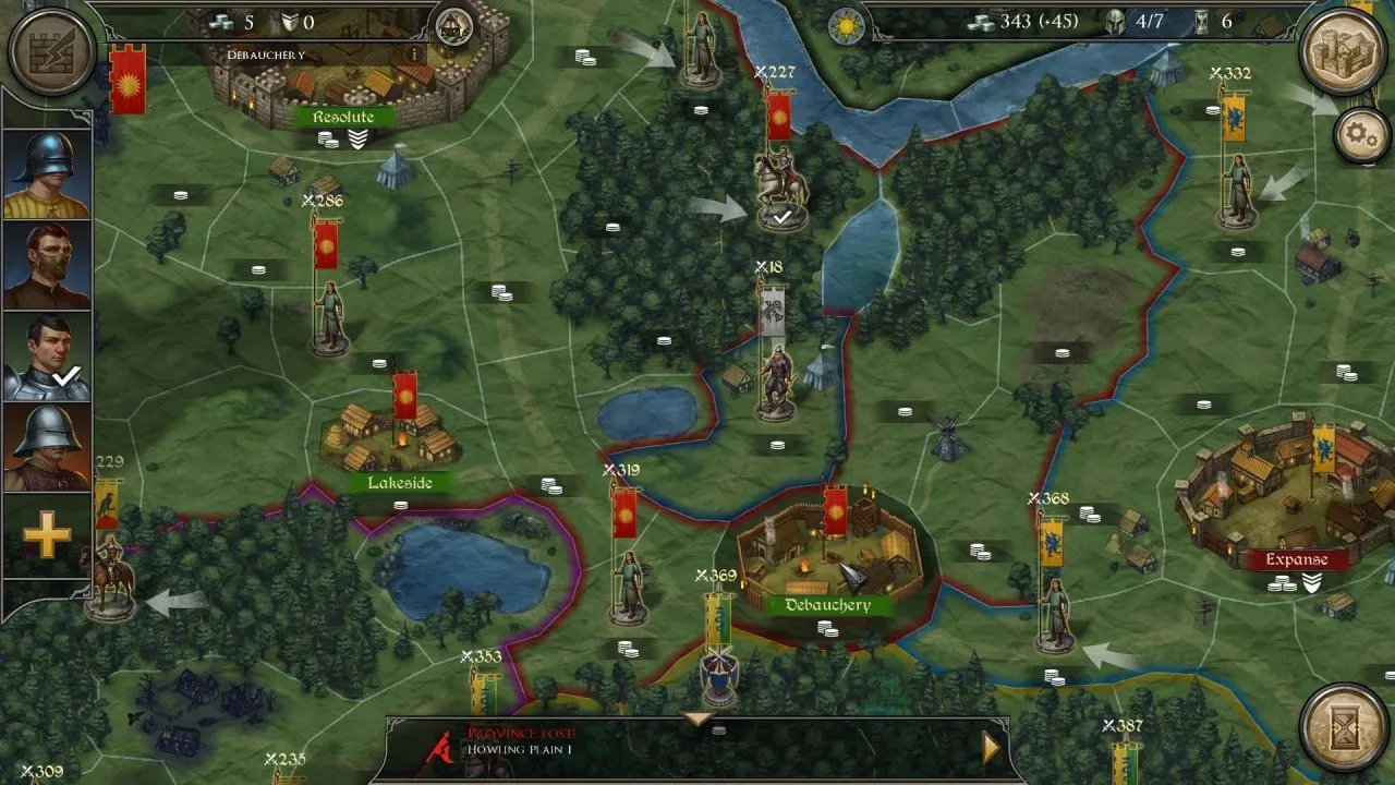 Strategy and Tactics: Dark Ages - скриншот