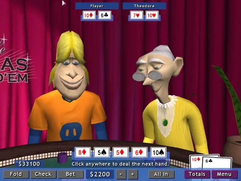 Telltale Texas Hold ‘Em - скриншот