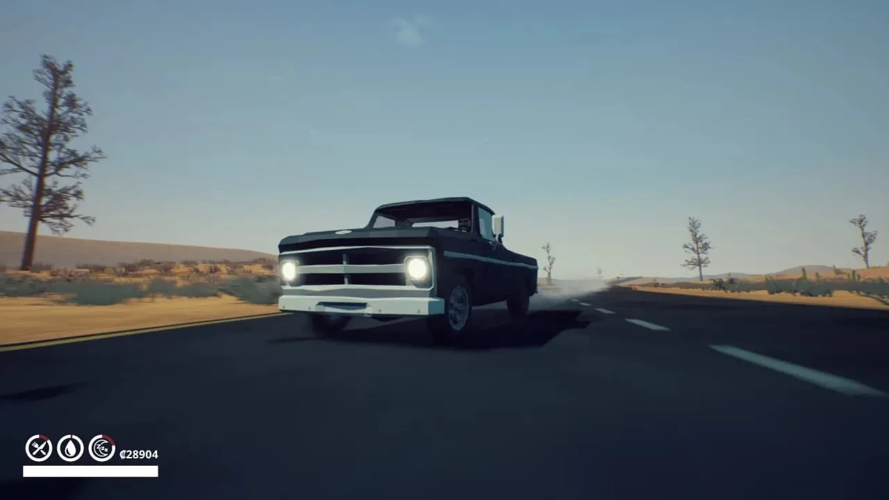 Under the Sand REDUX - a road trip game - скриншот