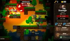 Скриншот 5 игры Vertical Drop Heroes HD