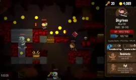 Скриншот 1 игры Vertical Drop Heroes HD