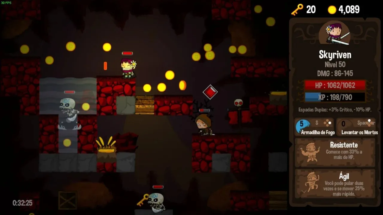 Vertical Drop Heroes HD - скриншот