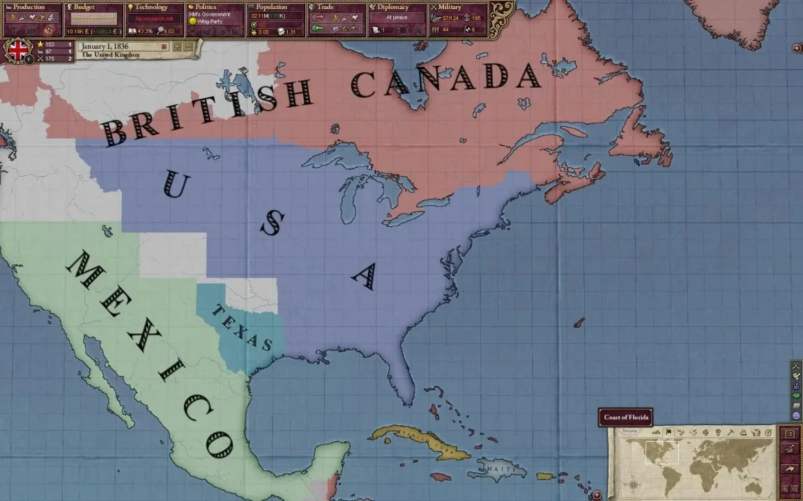 Victoria 2 - скриншот