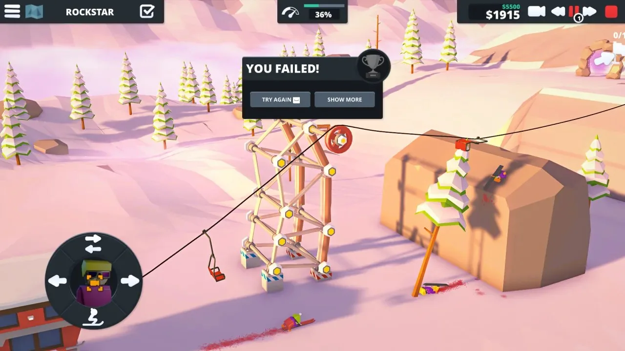 When Ski Lifts Go Wrong - скриншот