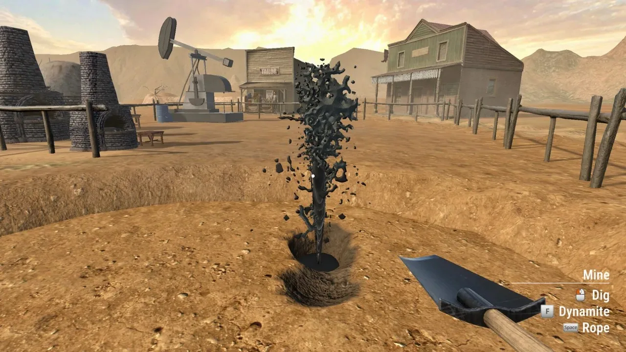 Wild West Miner Simulator - скриншот