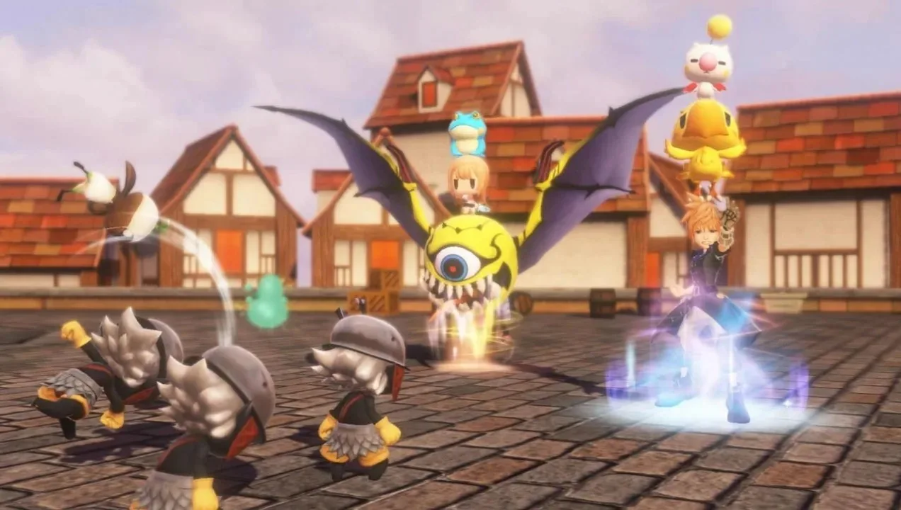 WORLD OF FINAL FANTASY - скриншот