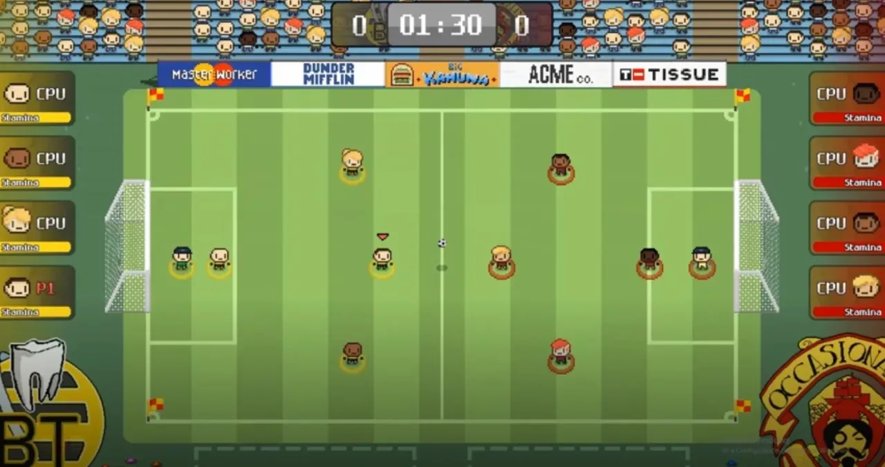World Soccer Strikers '91 - скриншот