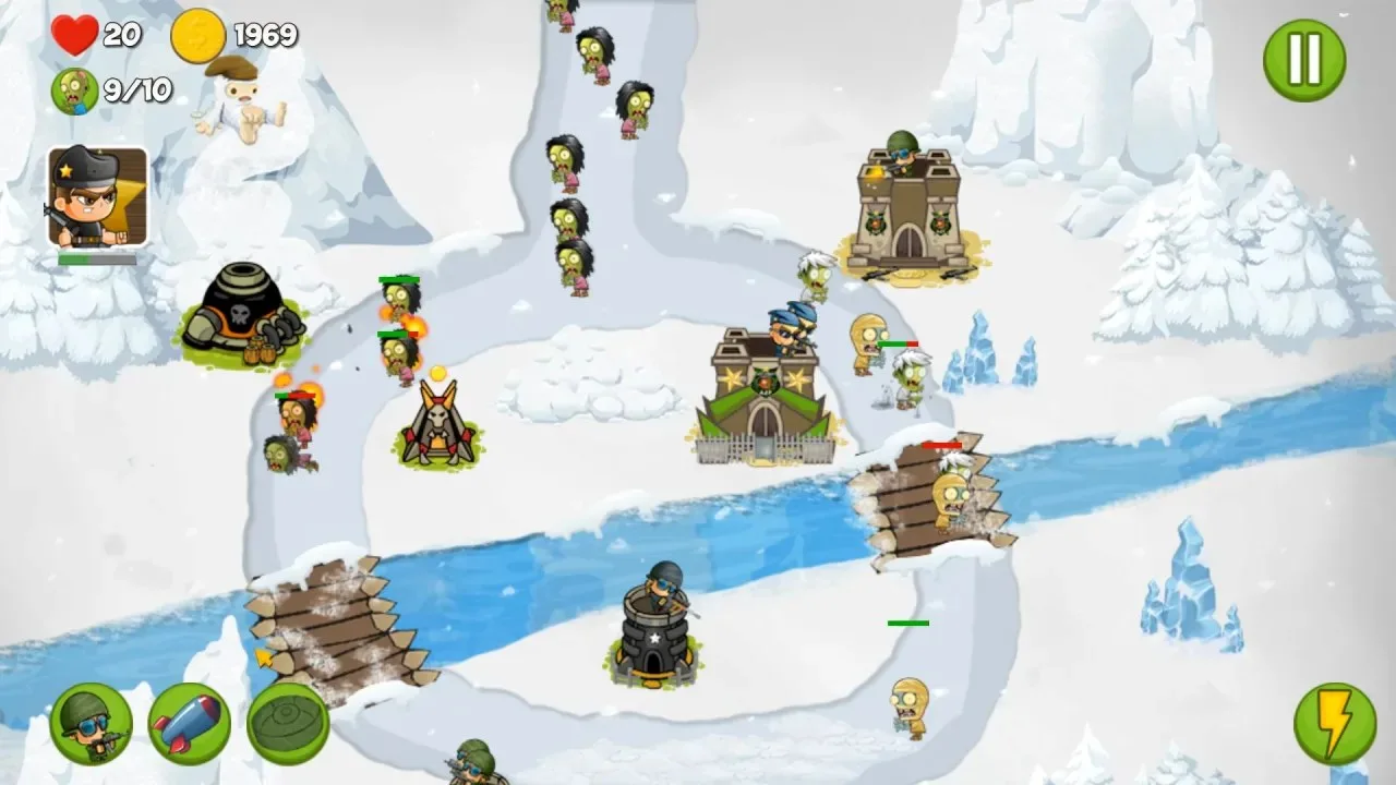 Zombie Wars: Invasion - скриншот