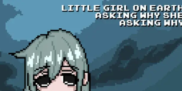 Little Girl On Earth Asking Why She Asking Why