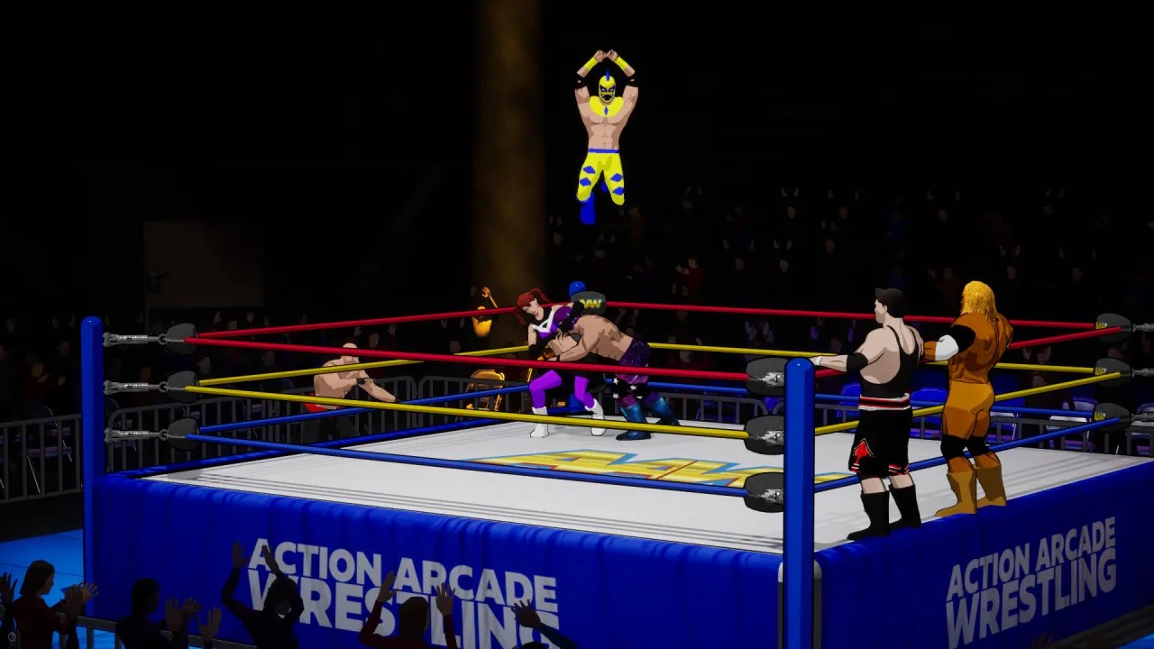 Скриншот 5 игры Action Arcade Wrestling