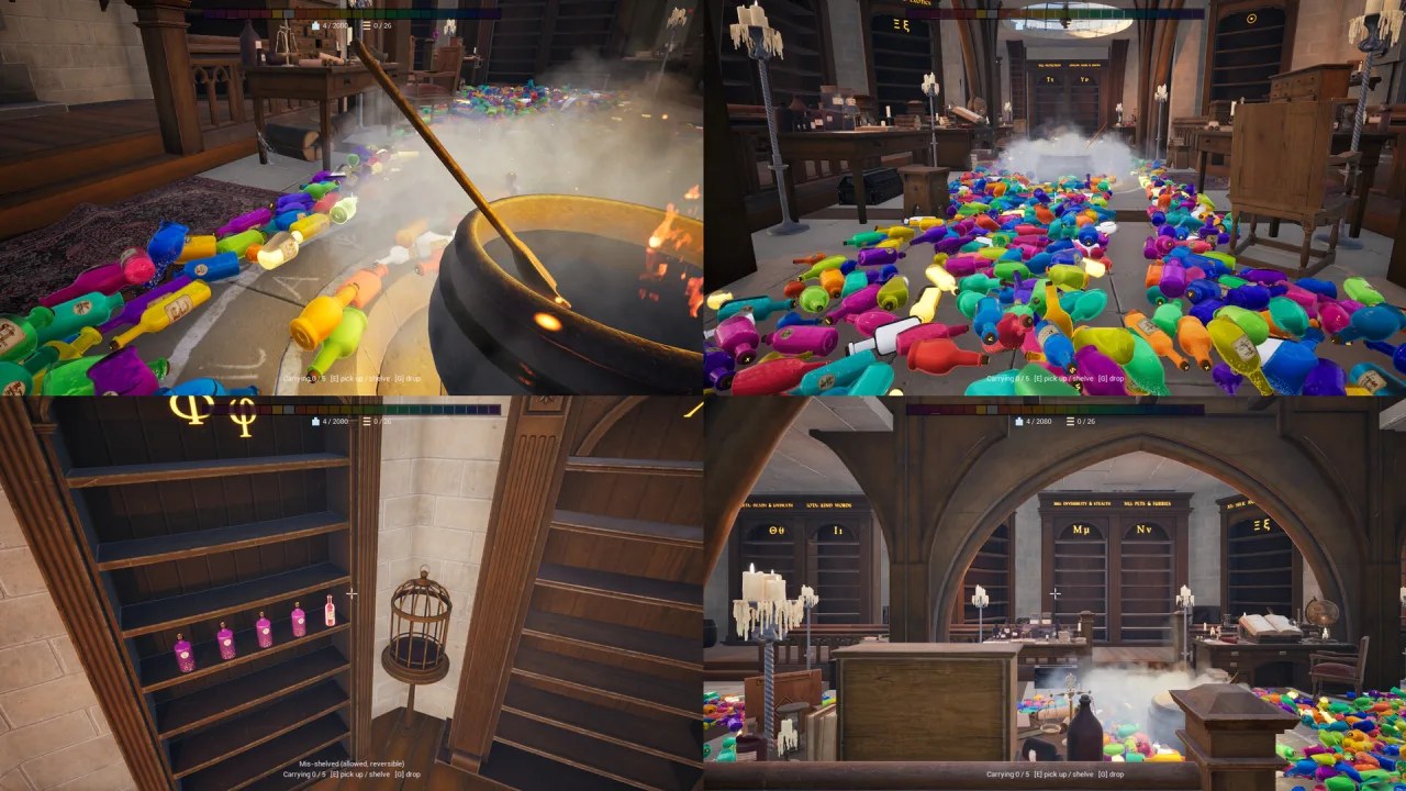 Скриншот 4 игры Alchemess: Tidy Up Your Potion Shop!