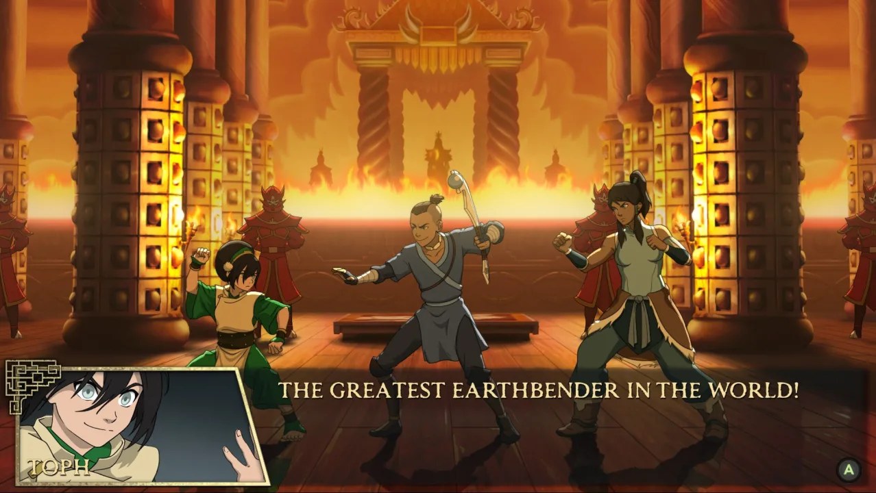 Avatar Legends: The Fighting Game по сети - скриншот